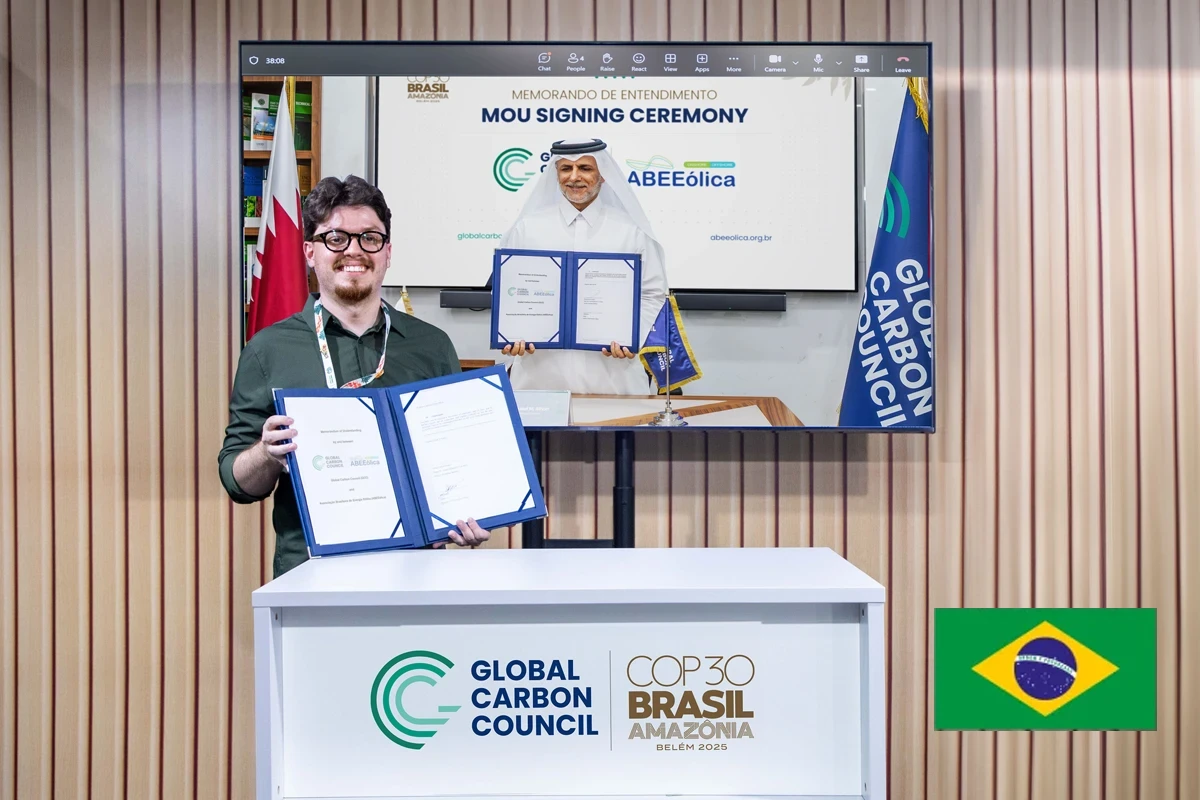 At COP30, Global Carbon Council Signs Strategic Agreement with ABEEólica to Accelerate Brazil’s High-Integrity Carbon Market Framework